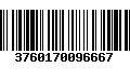 Código de Barras 3760170096667