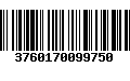 Código de Barras 3760170099750