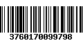 Código de Barras 3760170099798