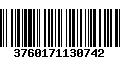 Código de Barras 3760171130742