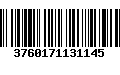 Código de Barras 3760171131145