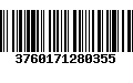 Código de Barras 3760171280355