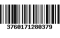 Código de Barras 3760171280379