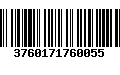 Código de Barras 3760171760055