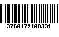 Código de Barras 3760172100331