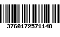 Código de Barras 3760172571148