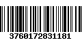 Código de Barras 3760172831181