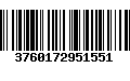 Código de Barras 3760172951551