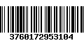 Código de Barras 3760172953104