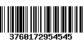 Código de Barras 3760172954545