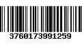 Código de Barras 3760173991259