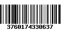 Código de Barras 3760174330637