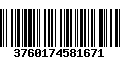 Código de Barras 3760174581671