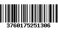 Código de Barras 3760175251306