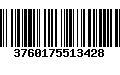 Código de Barras 3760175513428