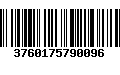 Código de Barras 3760175790096