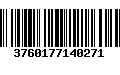 Código de Barras 3760177140271