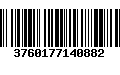 Código de Barras 3760177140882