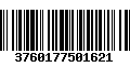 Código de Barras 3760177501621