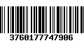 Código de Barras 3760177747906