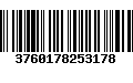 Código de Barras 3760178253178