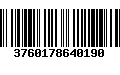 Código de Barras 3760178640190