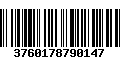 Código de Barras 3760178790147