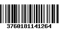 Código de Barras 3760181141264