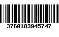 Código de Barras 3760183945747