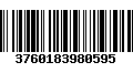 Código de Barras 3760183980595