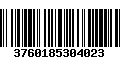 Código de Barras 3760185304023