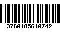 Código de Barras 3760185610742