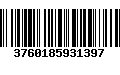 Código de Barras 3760185931397