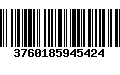 Código de Barras 3760185945424