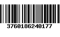 Código de Barras 3760186240177