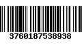 Código de Barras 3760187538938