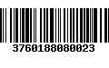 Código de Barras 3760188080023