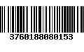 Código de Barras 3760188080153