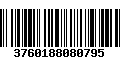 Código de Barras 3760188080795