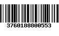 Código de Barras 3760188800553