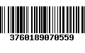 Código de Barras 3760189070559