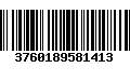 Código de Barras 3760189581413