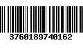 Código de Barras 3760189740162