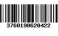 Código de Barras 3760190620422