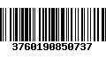 Código de Barras 3760190850737