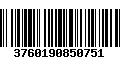 Código de Barras 3760190850751