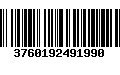 Código de Barras 3760192491990