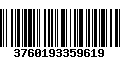 Código de Barras 3760193359619