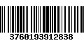 Código de Barras 3760193912838