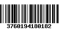 Código de Barras 3760194180182